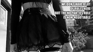 The no panties rule