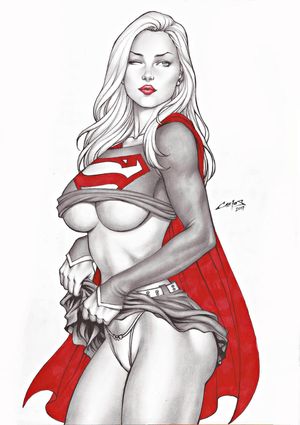 Slutty Supergrrl 2 by Carlos Augusto Braga
