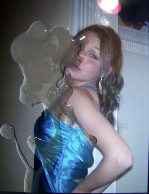 Big cumtribute for a hot teen slut