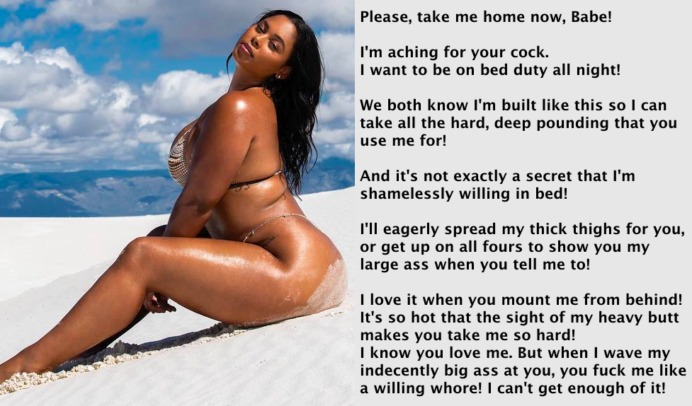Her size definitely matters