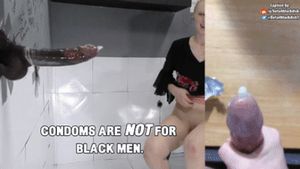 Condoms are for Whitebois, not Black Men.