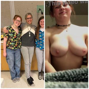 Redhead teen natural tits