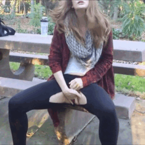 public masturbating
