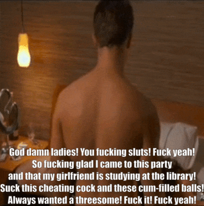 While Girlfriend Studies at the Library, Boyfriend Gives in to Temptation at College Party - Part 1