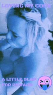 Blondie slap happy loving my cock