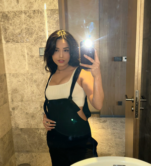 Valkyrae (Streamer) - Bathroom Mirror Selfie