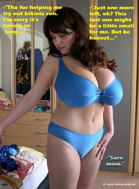 Mom's bikinis