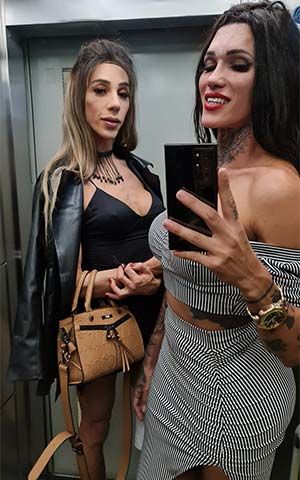 Sur Balma 31130 dans la Haute-Garonne deux copines transsexuelles recherchent plan à trois