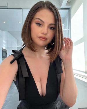 Selena Gomez Shows Off Massive Cleavage