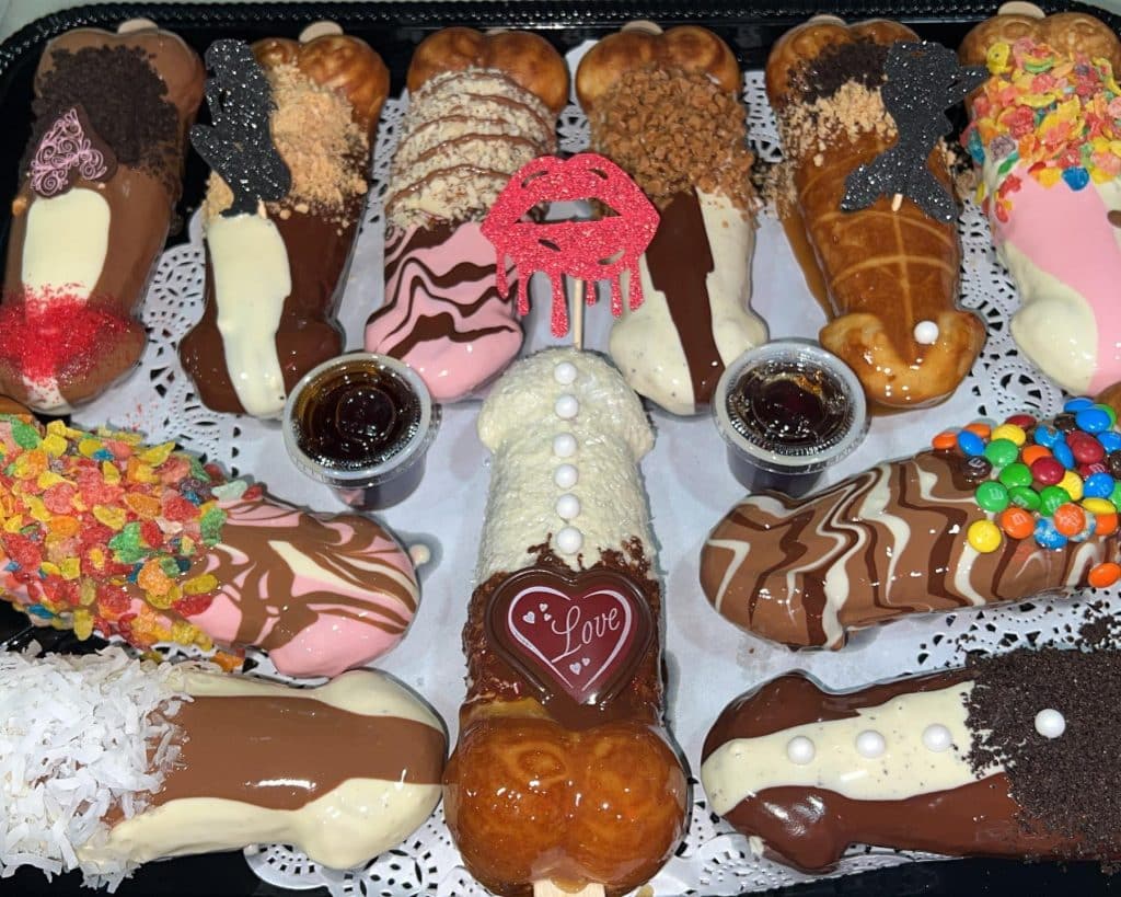 Waffle on a Stick