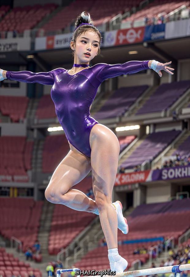 AI ART | Gymnast 3