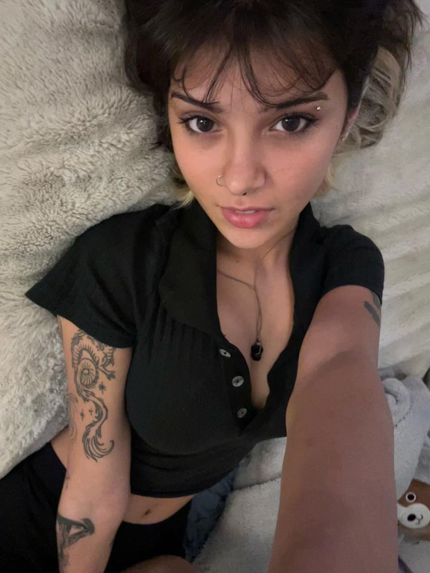 Beautiful alt teen