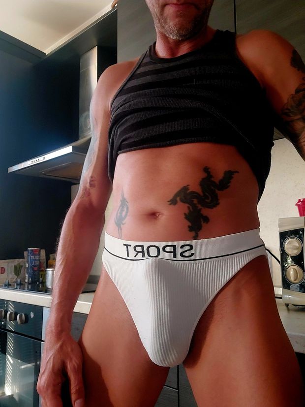 Dick in panties