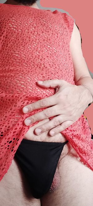 Would you slide my panty to the side?