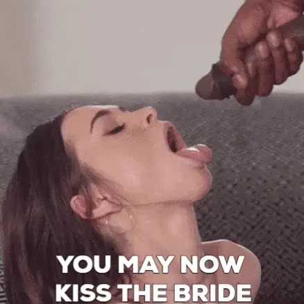 you may now kiss the bride