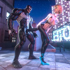 gwen submits to venom