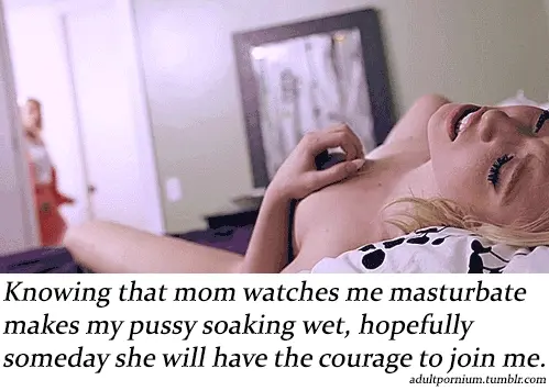putting on a show for mommy