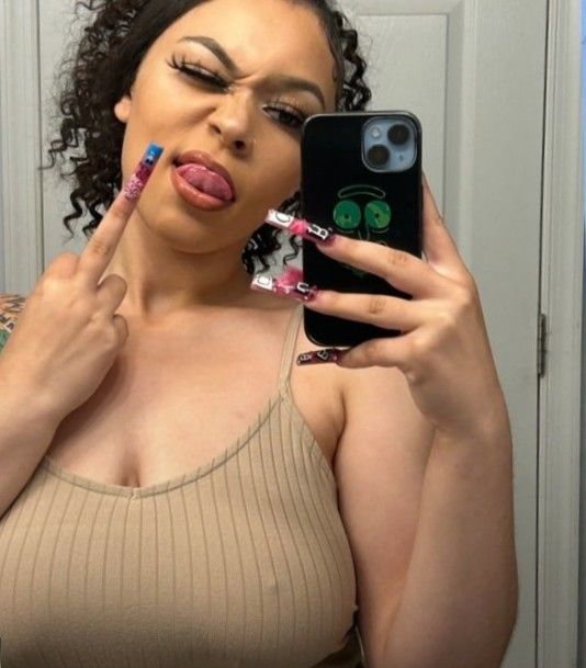 She's inviting men to fuck her.