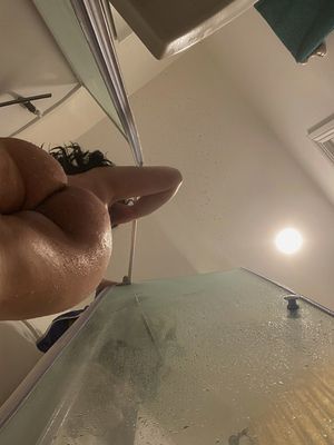 big wet latina ass in the shower