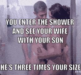 She deserves better than you, and who better for her than your own son?