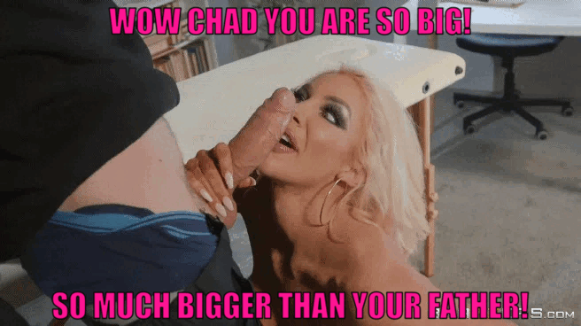 ALPHA MAN is bigger than his father
