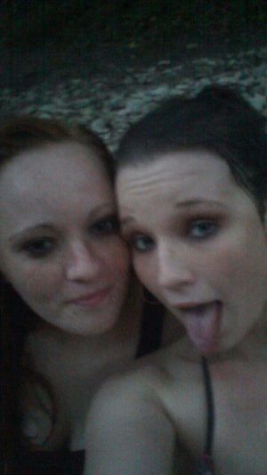 Slutty lil sex object Lindsey Shumate and her friend