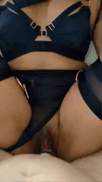horny brown babe getting some white dick
