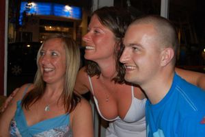 "Don't look down, just look straight ahead....."