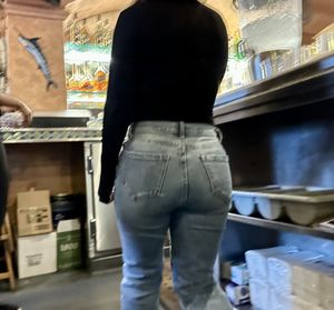 Fine asses out and about