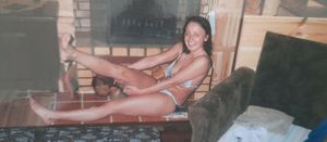 After a day at the lake in the 1980s