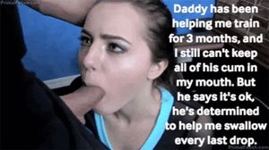 Blowjob training is a nightly course