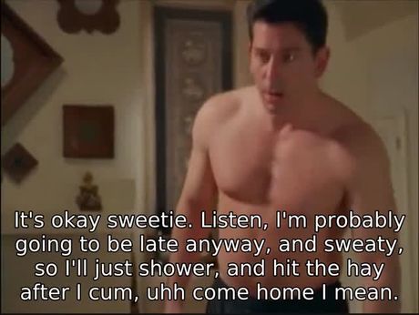 Husband Works Out and Cheats on Wife With Slutty Neighobor at the Same Time!