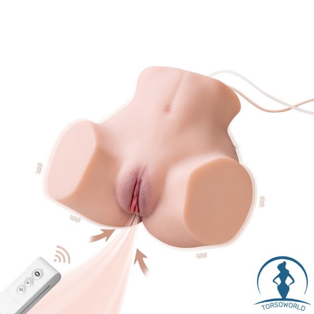 Vibrierender TPR Sex-torso Sofia 5.4kg