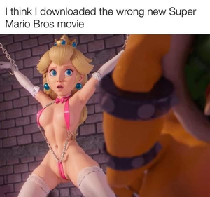 Princess Peach BDSM