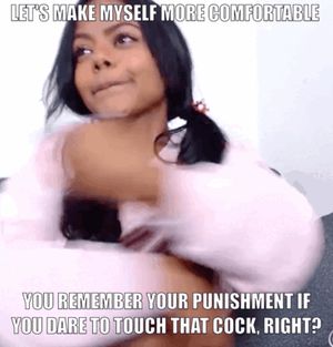 Can you resist her sweet titties or will you lose your bet?