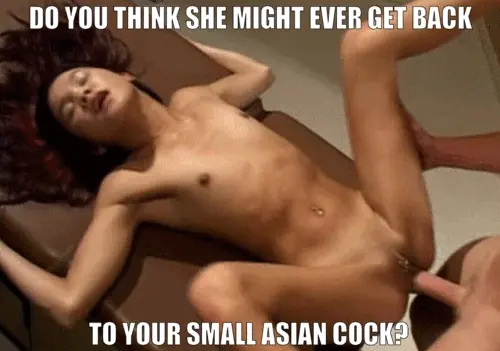 When an asian teen discovers how a white cock can feel
