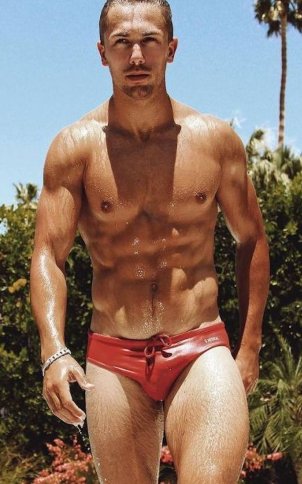 Sexy wet speedo