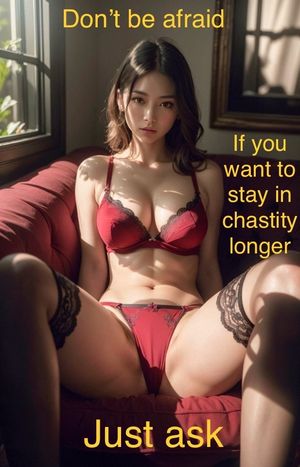 Keyholder knows your true desire