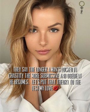 Stay locked for obedience