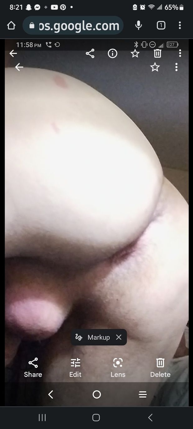 Balls and ass