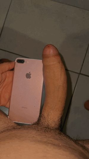 My cock is bigger than my iphone plus