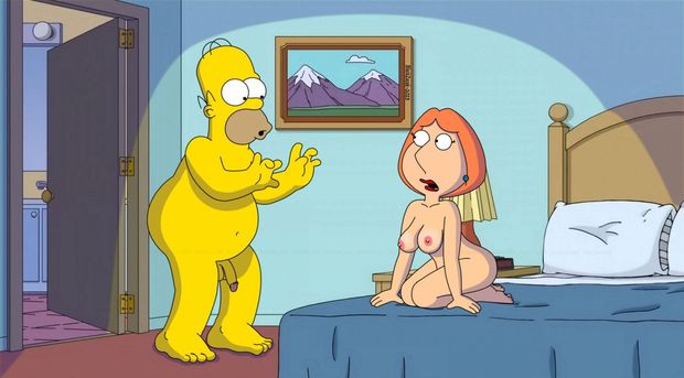 Cheating slutty wife Lois Griffin - Family Guy - cartoon porn art