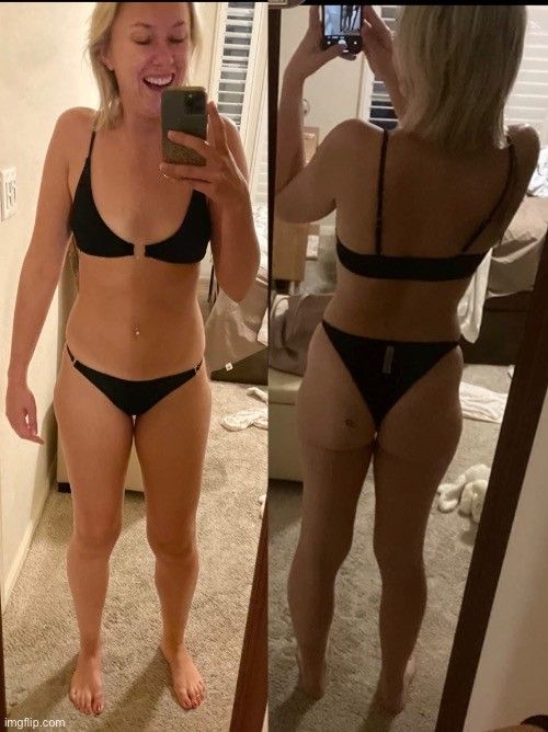 Her first thong