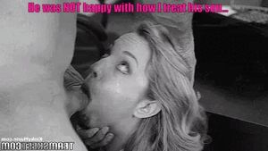 He said nothing after he fingered me, but his eyes and fat cock in my mouth told me: I might be in trouble...