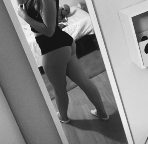 Culo de rubia
