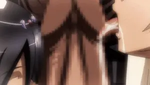 Double blowjob on the throne (Kuroinu ep1)