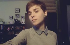 She likes her hair short….