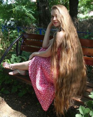 Basking in the scenery.