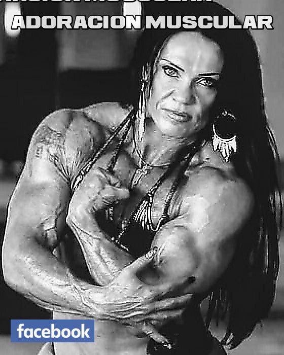 Ellas posan desafíantes, glamorosas, exhibiendo toda su adorable enormidad  muscular