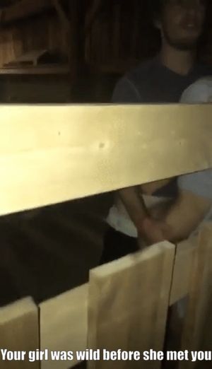 She’s still wild, just behind your back